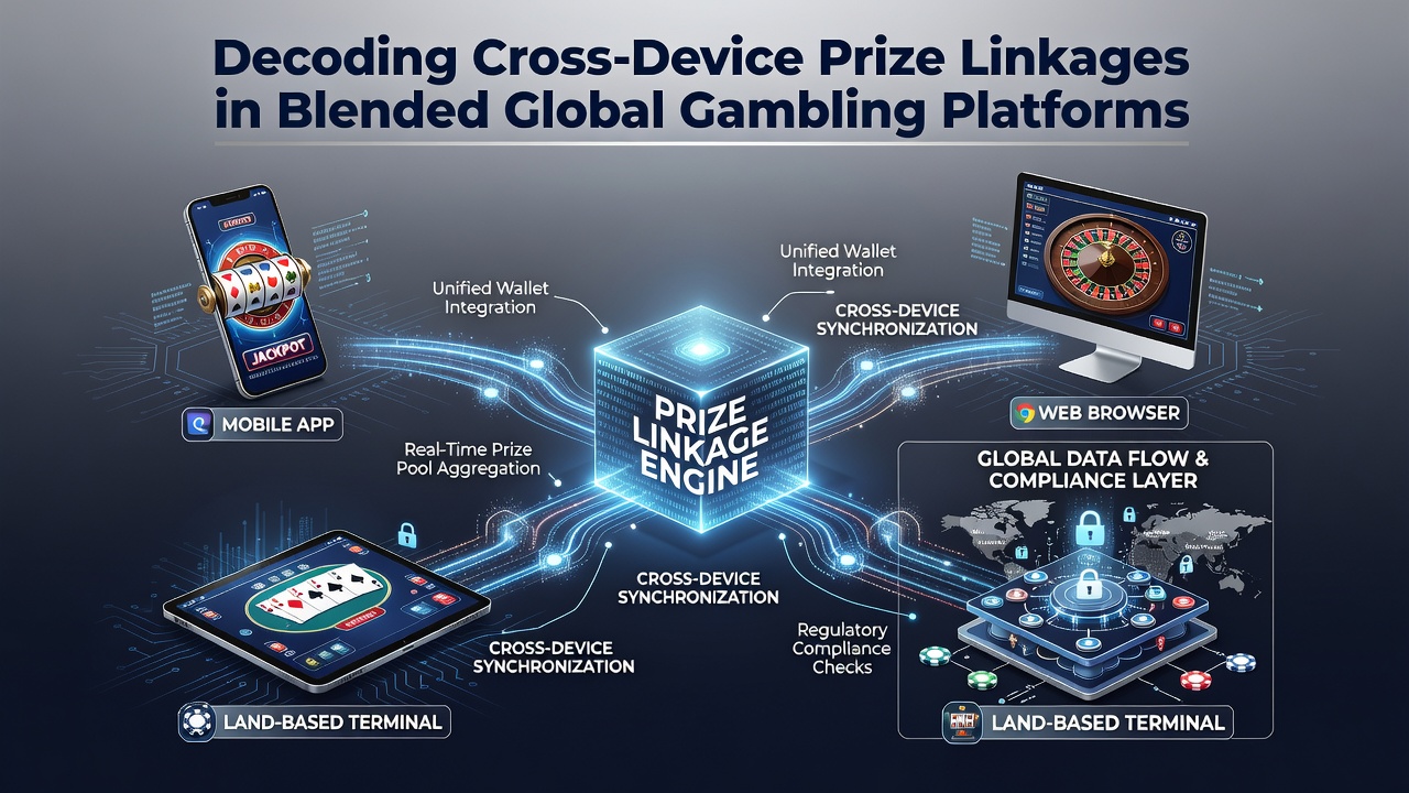 Illustration von Synchronisationsprozessen in hybriden Gambling-Netzwerken