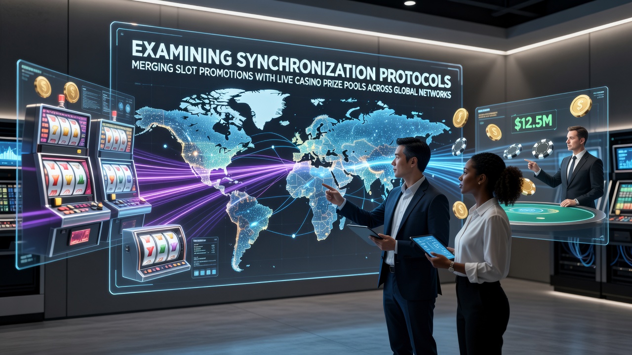 Darstellung von Synchronisationsprotokollen in vernetzten Slot- und Live-Casino-Systemen