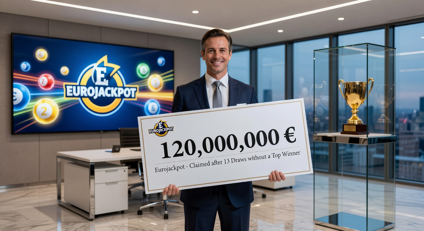 Gewinnerstandorte und Eurojackpot-Statistiken auf einer Karte