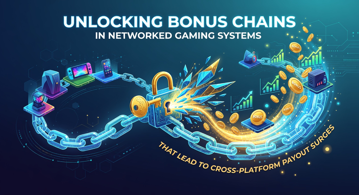 Vernetztes Gaming-System mit Bonus-Ketten und plattformübergreifenden Auszahlungen